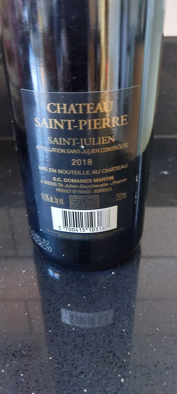 Chateau Saint-Pierre 4eme Cru Classe, Saint-Julien