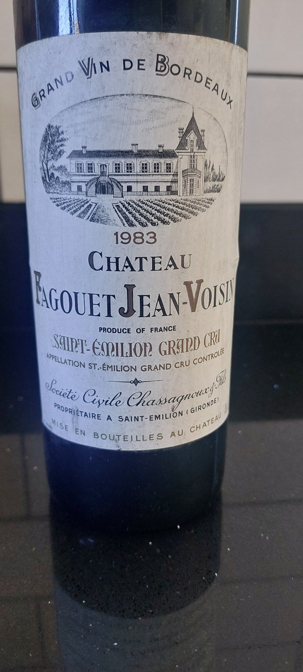 Chateau Jean Voisin, Fagouet, Saint-Emilion Grand Cru