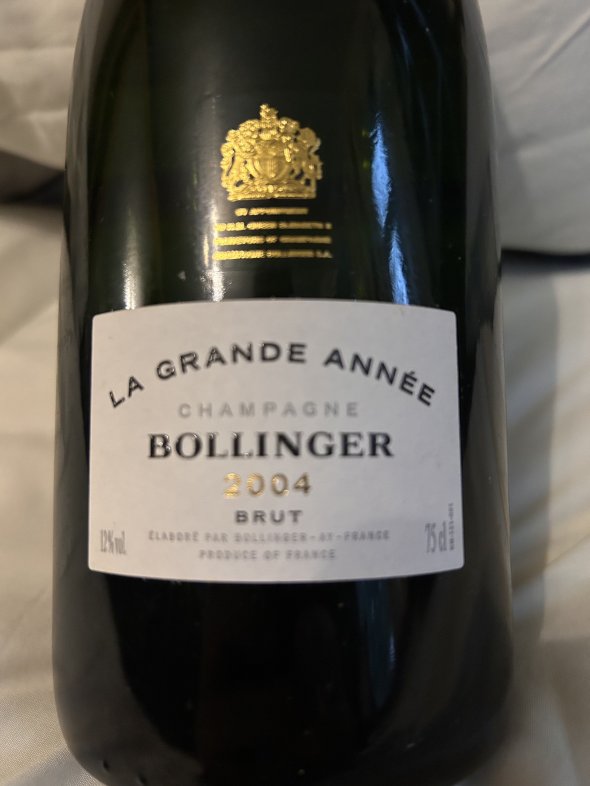 Bollinger, La Grande Annee