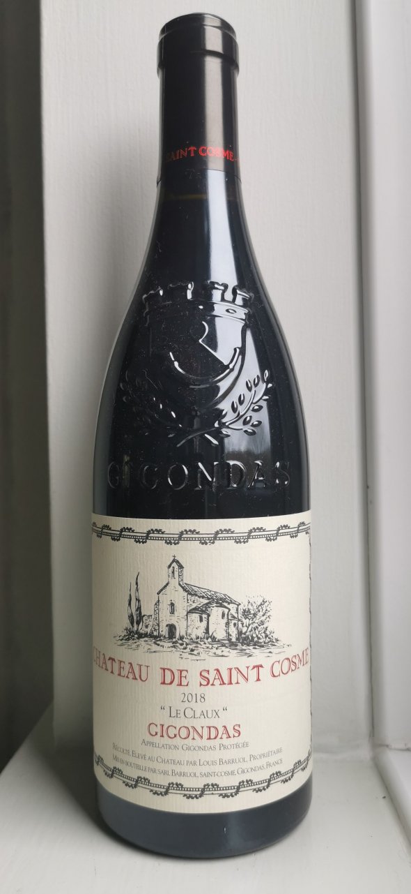 Chateau de Saint Cosme, Gigondas, Le Claux