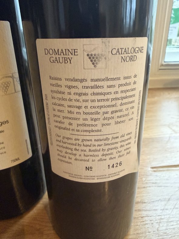 Domaine Gauby, Muntada, Cotes Catalanes
