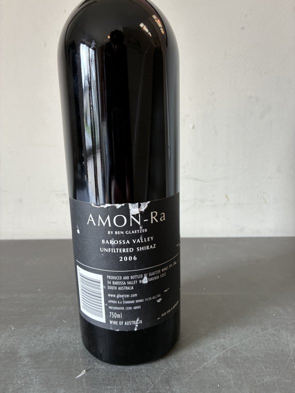 Ben Glaetzer, Amon Ra, Barossa Valley