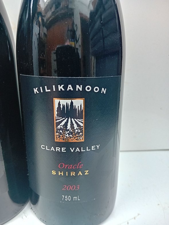 2 x Kilikanoon Oracle Shiraz 2003 RP 97pts