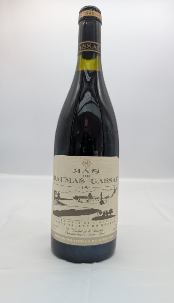 Mas de Daumas Gassac, Vin de Pays, Pays d'Herault, Millesime 1995
