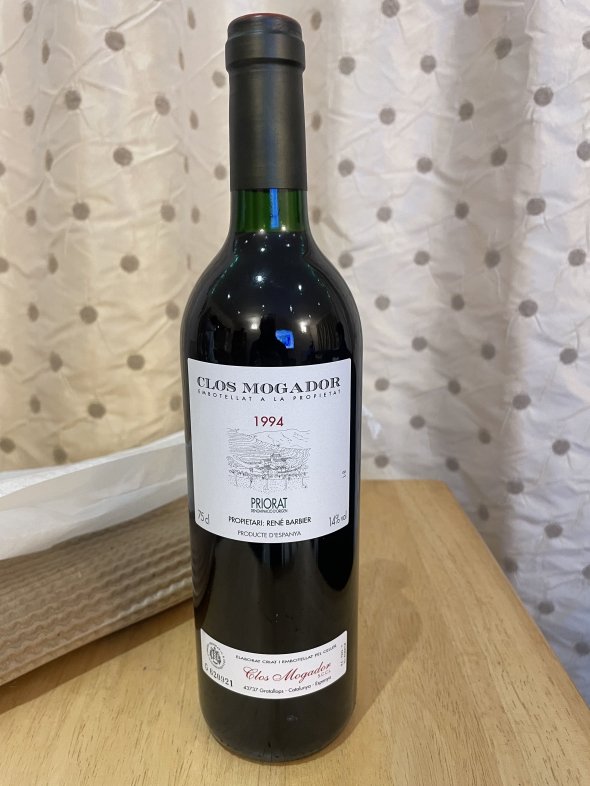 92pts RP. Clos Mogador, Gratallops, Priorat
