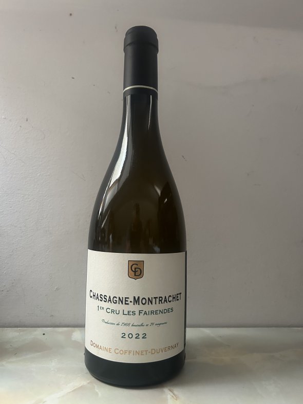 Chassagne-Montrachet Blanc 1er cru "Les Fairendes" Domaine Coffinet-Duvernay