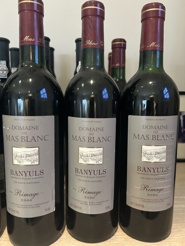 Domaine du Mas Blanc, Banyuls, Rimage
