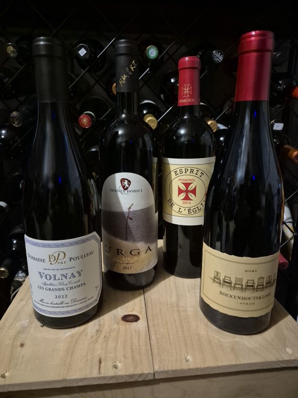 4 x Boekenhoutskloof , Volnay , Urga , Esprit de L'eglise