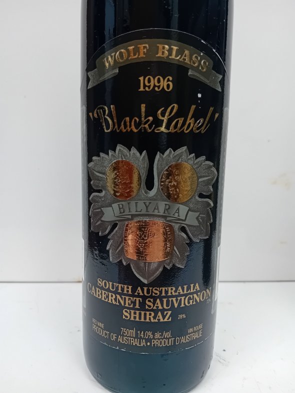 Wolfblass Black Label 1996