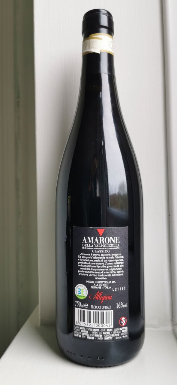 Allegrini, Amarone della Valpolicella, Classico