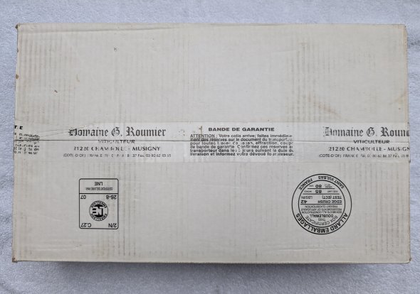 Domaine Georges Roumier, Chambolle-Musigny. Case of 6