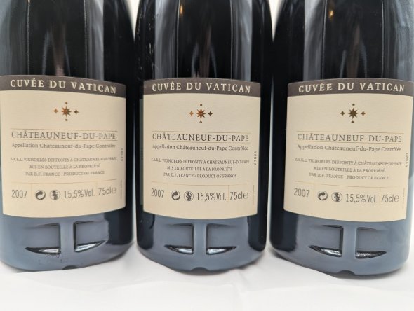 Vatican, Chateauneuf-du-Pape, Reserve Sixtine