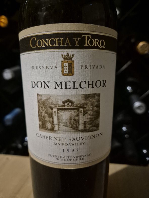 Concha Y Toro Don Melchor Reserva Privada 1997 94pt
