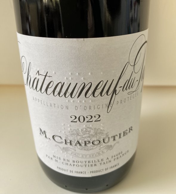 M. Chapoutier, Chateauneuf-du-Pape