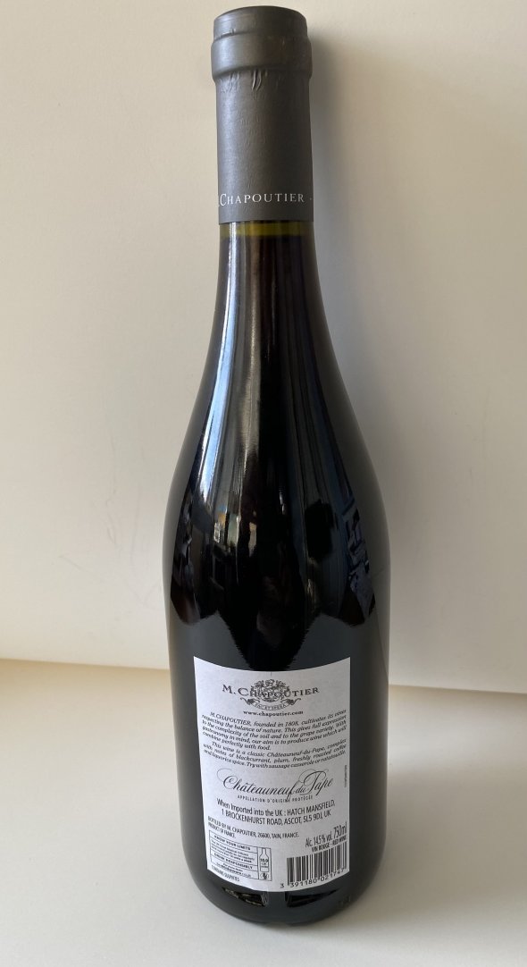 M. Chapoutier, Chateauneuf-du-Pape