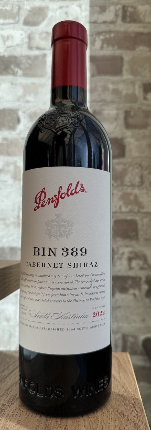 Penfolds, Bin 389 Cabernet Shiraz, South Australia