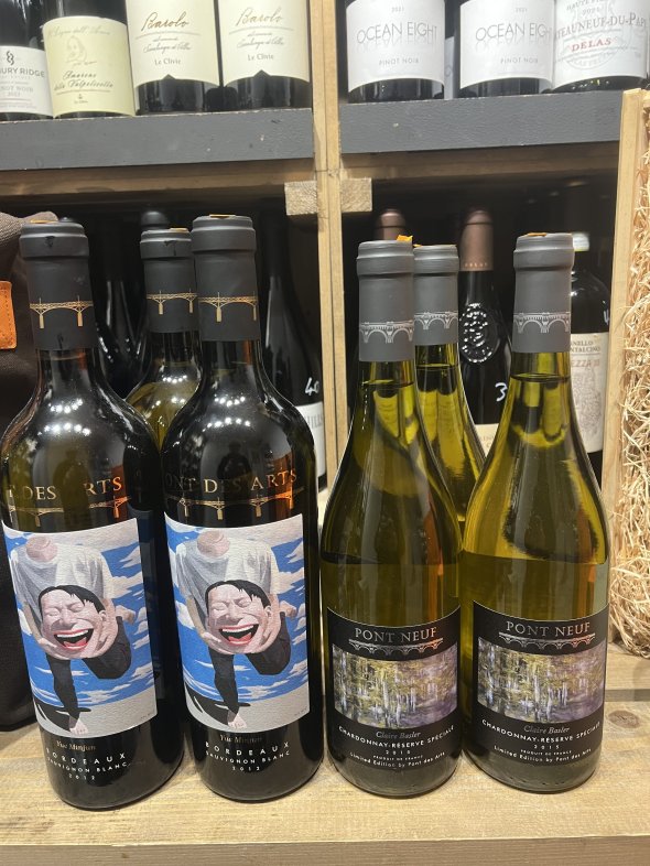Pont des Arts, Sauvignon Blanc, Bordeaux and Chardonnay reserve