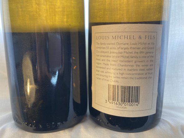 2 x 1998 Burgundy -  Louis Michel Chablis Grand Cru Vaud&eacute;sir & Baron de la Charri&egrave;re Meursault 1er Cru Les Charmes