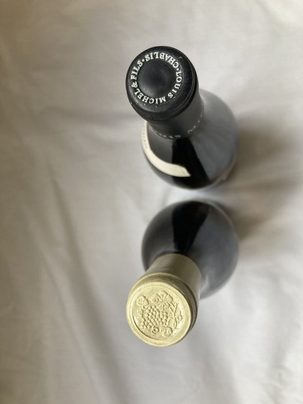 2 x 1998 Burgundy -  Louis Michel Chablis Grand Cru Vaud&eacute;sir & Baron de la Charri&egrave;re Meursault 1er Cru Les Charmes