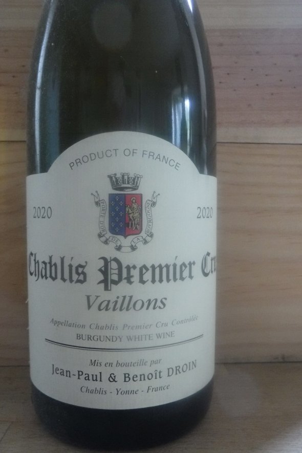 Jean-Paul & Benoit Droin, Chablis Premier Cru, Vaillons