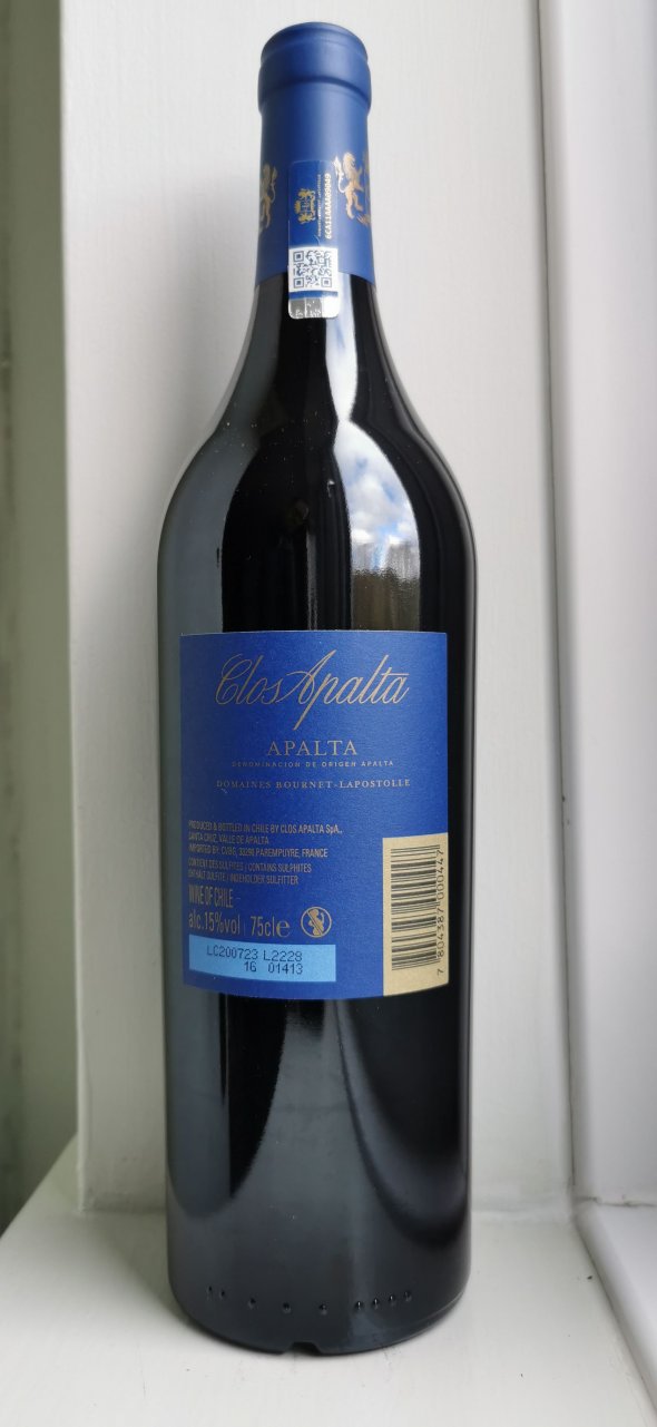 Domaine Bournet-Lapostolle, Clos Apalta, Apalta