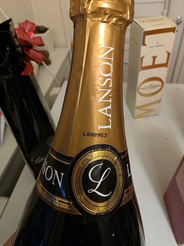 Lanson Champagne Le Black Label Brut 750ml 