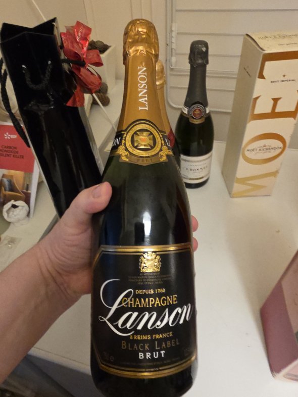 Lanson Champagne Le Black Label Brut 750ml 