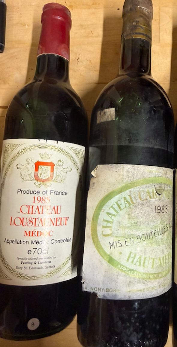 bordeaux bin ends x 5