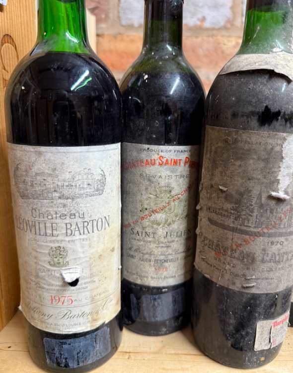 bordeaux bin ends x 6