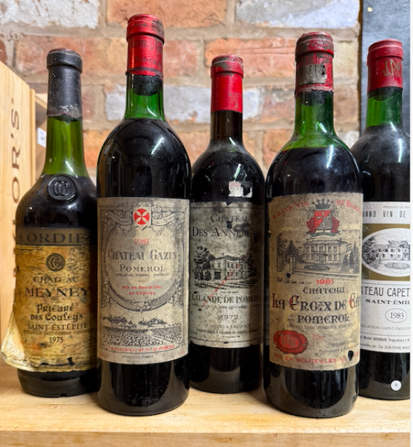 bordeaux bin ends x 5