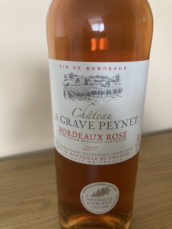 Chateau La Grave Peynet Bordeaux Rose