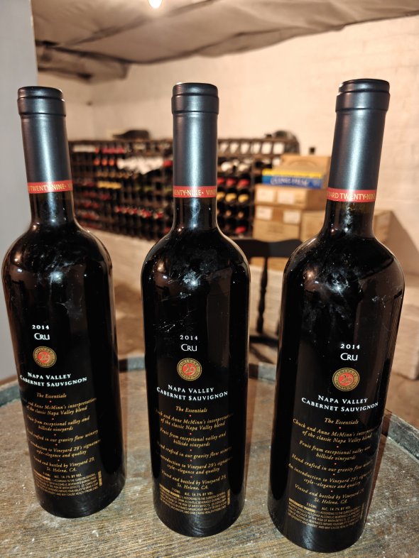 Vineyard 29, Cabernet Sauvignon Cru