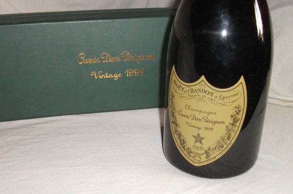 1992 Dom Perignon Champagne.  Including Case. 