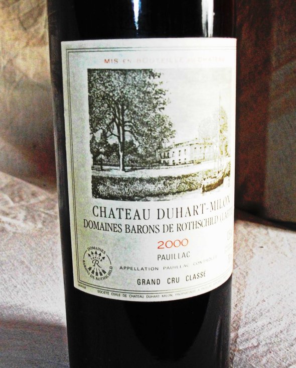 Chateau Duhart - Milon. Pauillac. Grand Cru Classe. 2000.