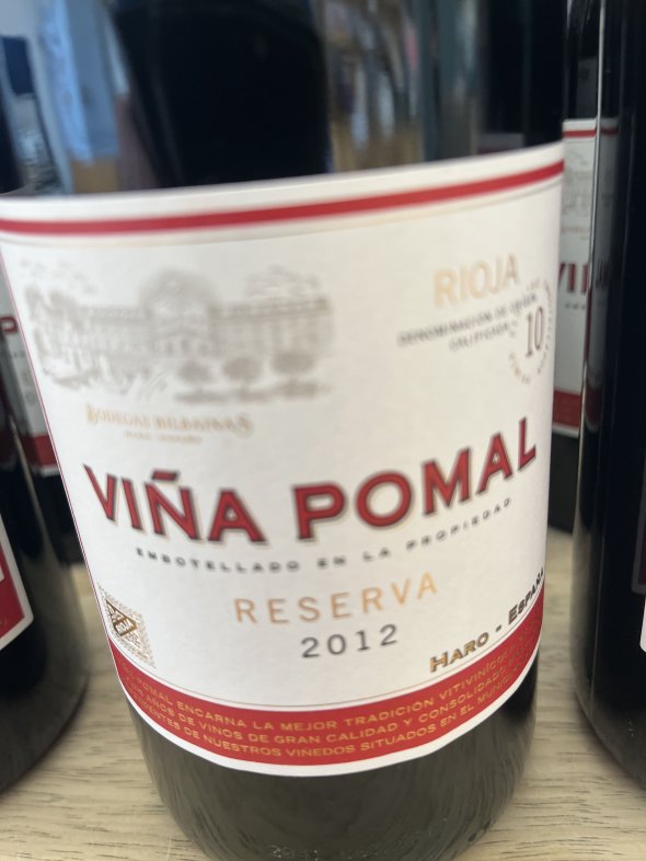 Vina Pomal  Reserva Rioja 