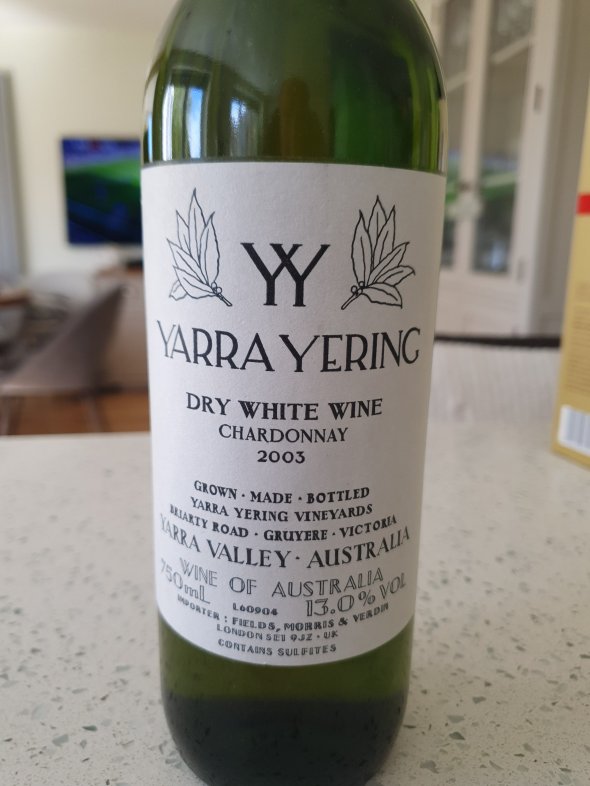 Yarra Yering, Chardonnay, Victoria