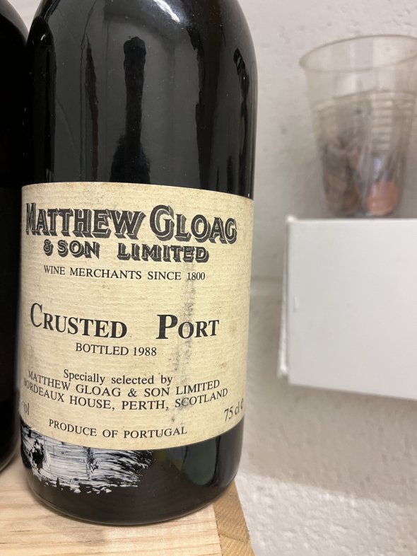 Cellar Clearance 1 X Kopke 10 Year Old Tawny 1 X Van der Hum 1 X Crusted Port Bot 1988