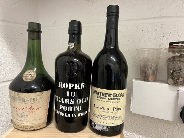 Cellar Clearance 1 X Kopke 10 Year Old Tawny 1 X Van der Hum 1 X Crusted Port Bot 1988