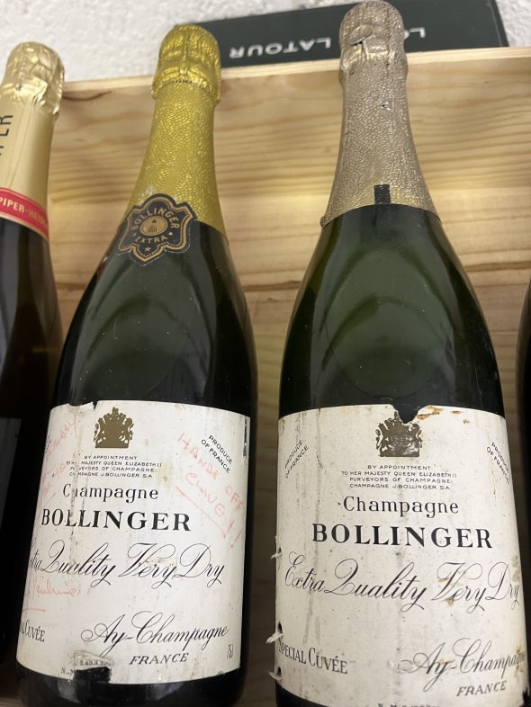 Cellar Clearance For Old Champagne Lovers X 5 Bottles Inc 1988 VC Grand Dame