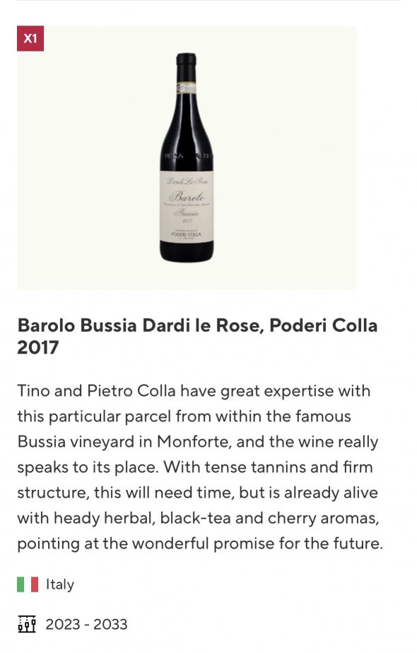 2017 Barolo Case