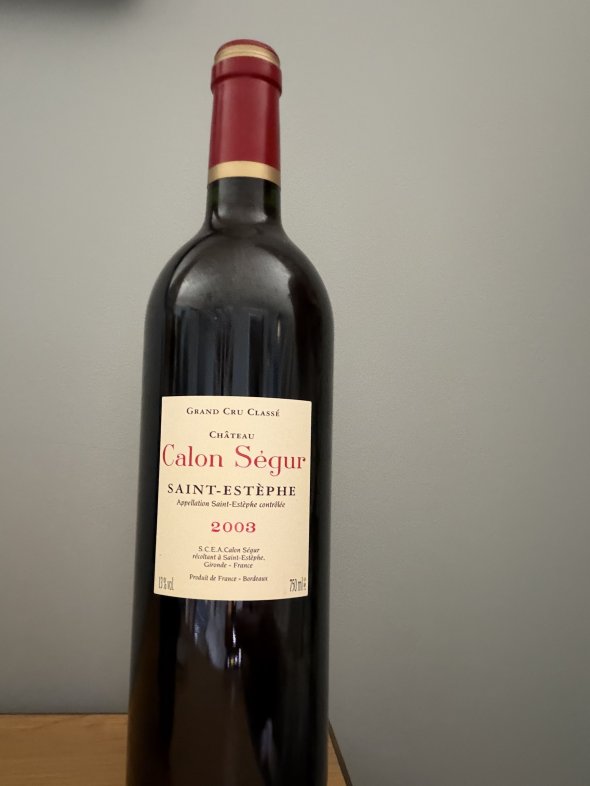 Chateau Calon Segur 3eme Cru Classe, Saint-Estephe