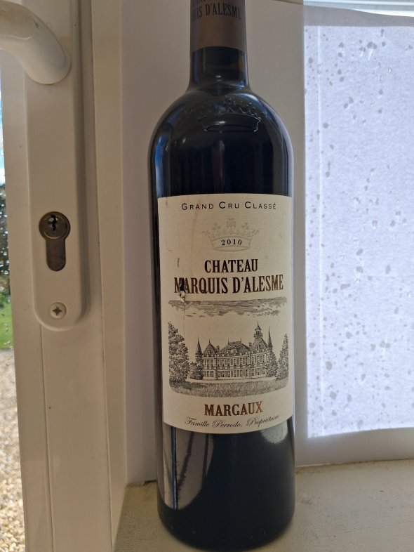 Marquis Alesme Becker 3eme Cru Classe, Margaux