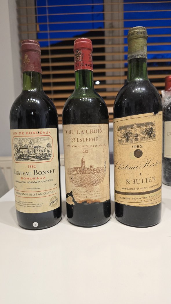 3 bordeaux 1982 