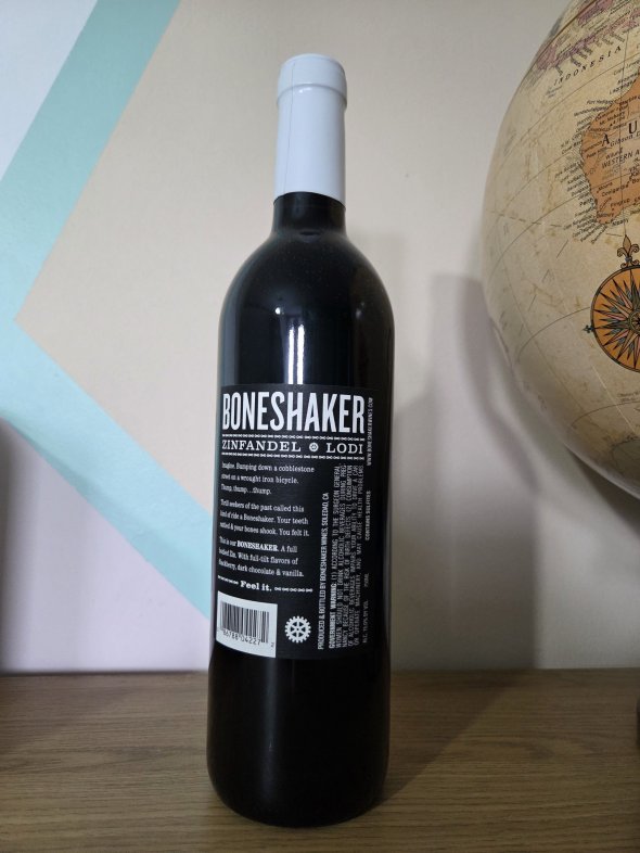 Hahn Estate, Boneshaker Zinfandel, Lodi, 2016