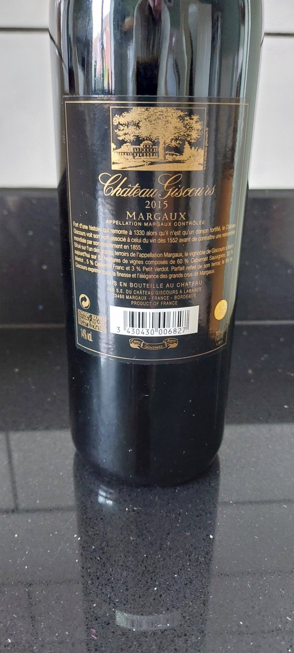 Chateau Giscours 3eme Cru Classe, Margaux