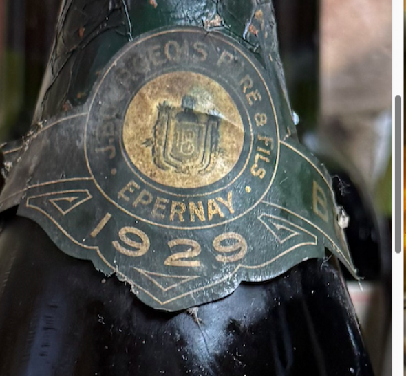 jean buorgeois vintage champagne