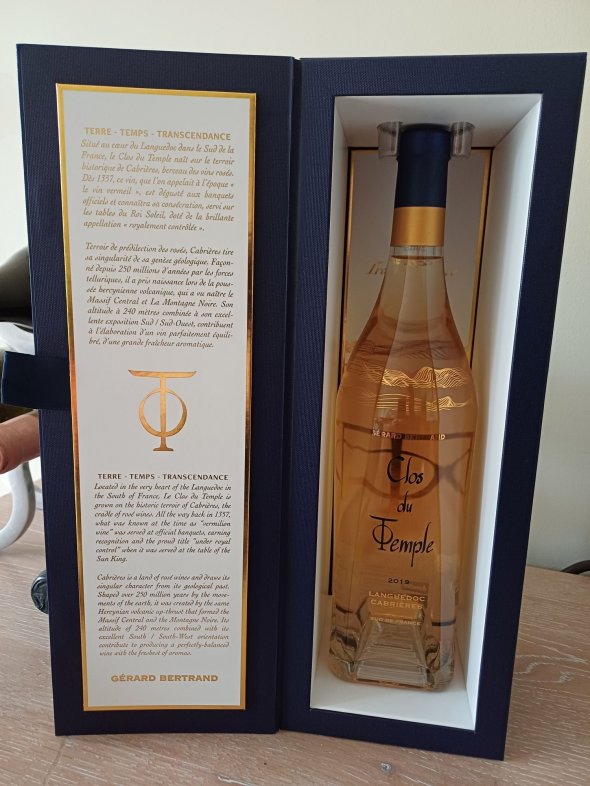 Clos du Temple Rose, Gerard Bertrand, Languedoc