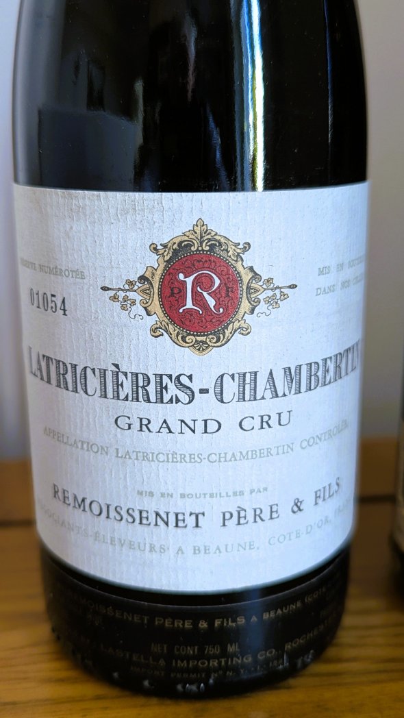 2 Bottles of Grand Cru Gevrey Chambertin (Remoissenet + Armand Rousseau)