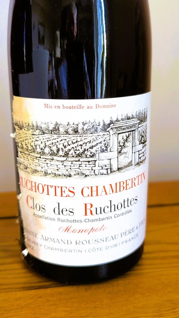 2 Bottles of Grand Cru Gevrey Chambertin (Remoissenet + Armand Rousseau)