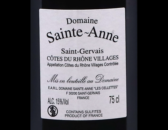 Saint-Gervais Les Rouvi&egrave;res C&ocirc;tes-du-Rh&ocirc;ne Villages
